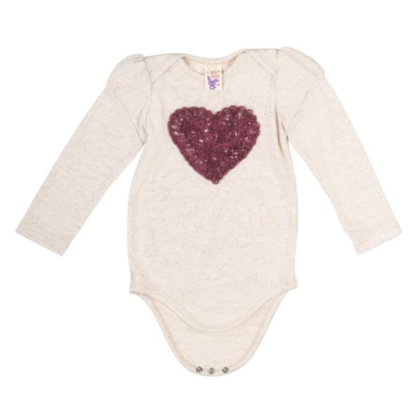 Sweet Pea oatmeal babygrow