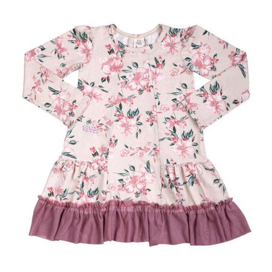 Blossom pink floral dress