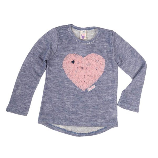 Winterberry blue sweatshirt