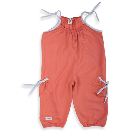 Suzzi coral jumpsuit